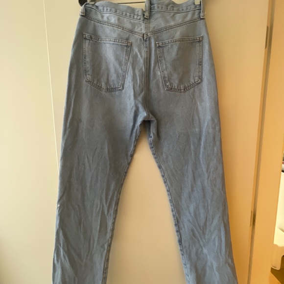 Agolde Criss Cross Straight Jean Size 28 Color Dimension - Picture 8 of 8